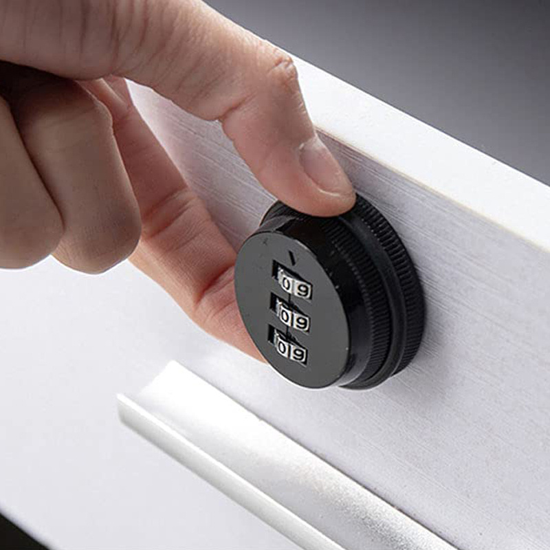 New Design Thickened Base Zinc Alloy Password Digital Cabinet Keyless Mailbox Combination Lock