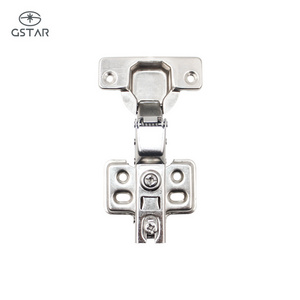 Furniture Hardware Cupboard Kitchen Cabinet Door Hinges Clip On Two Way Soft Close Adjustable Concealed Hydraulic Hinge