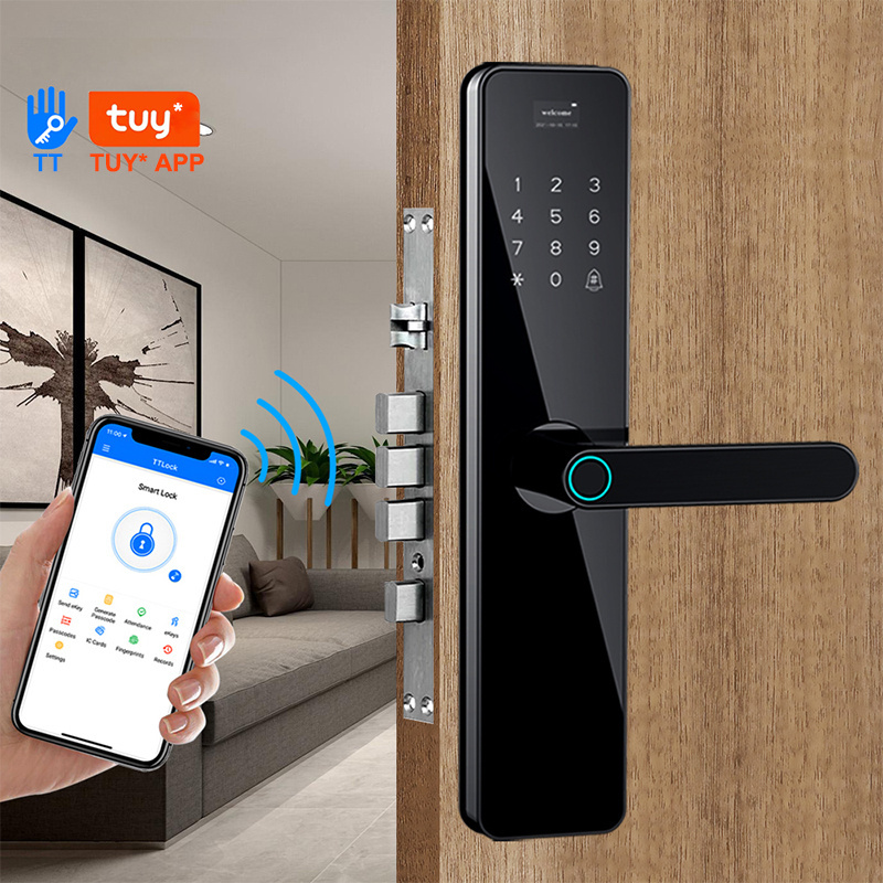 Smart Lock Fingerprint Door Smart Door Lock Key Smart Digital Code Keypad Door Lock With Deadbolt