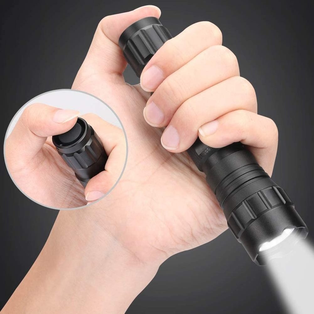 Professional Tactical Flashlight with Charger