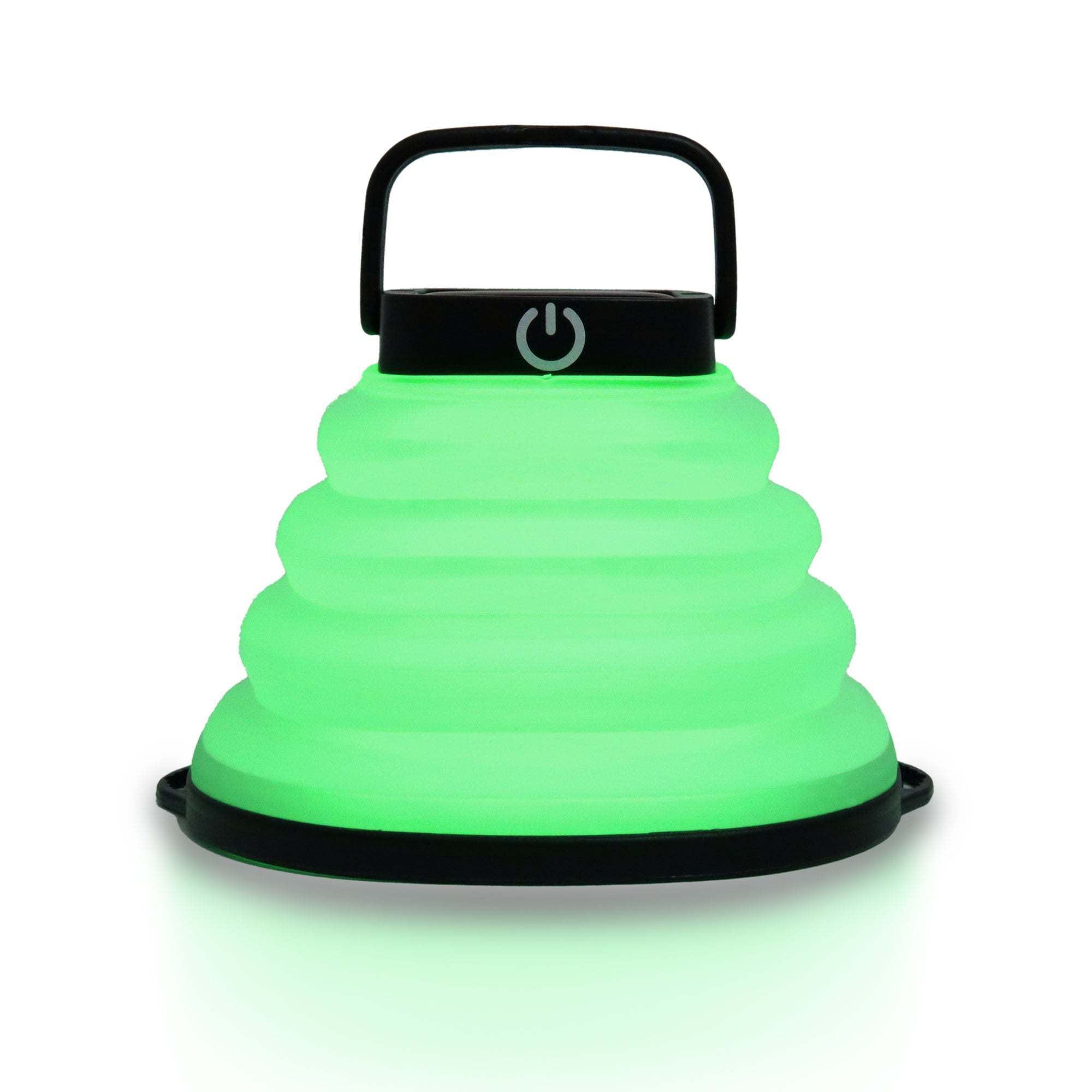 LED Collapsible Water and Impact Resistant Mini Lantern with Hook for Camping, Hiking, Emergency and Outdoor Survival