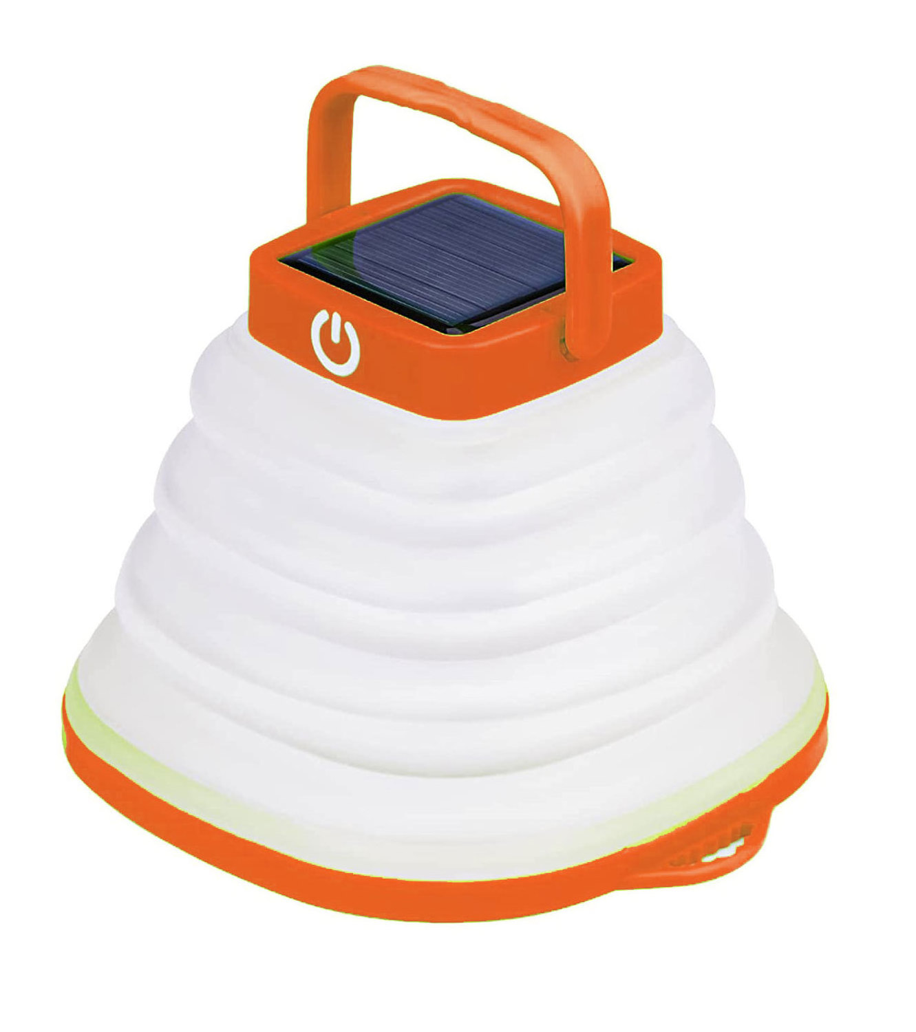 Solar ing Lantern - Inflatable LED Lamp Perfect for Camping, Hiking, Travel and More - Emergency Light for Power Outages, Hu