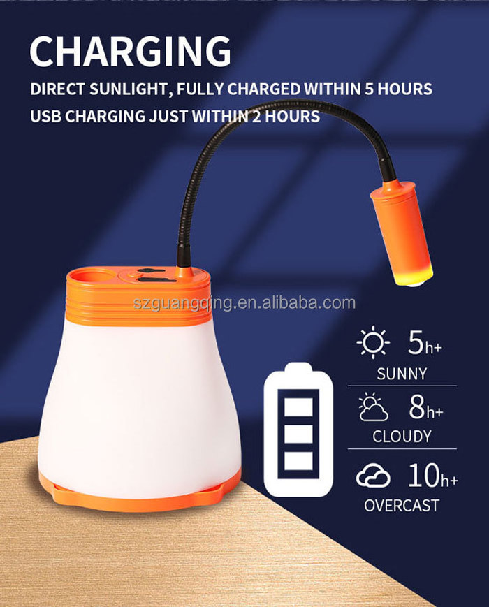 New Solar Camping Lantern - Inflatable LED Lamp Perfect for Camping, Hiking, Travel and More - Emergency Light 90 Luces Solares