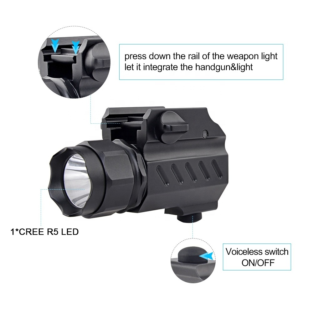 G02 Super Bright Flashlight Zoomable & Waterproof Small Flashlights Exclusively Solely Designed Aluminum Weapon Light