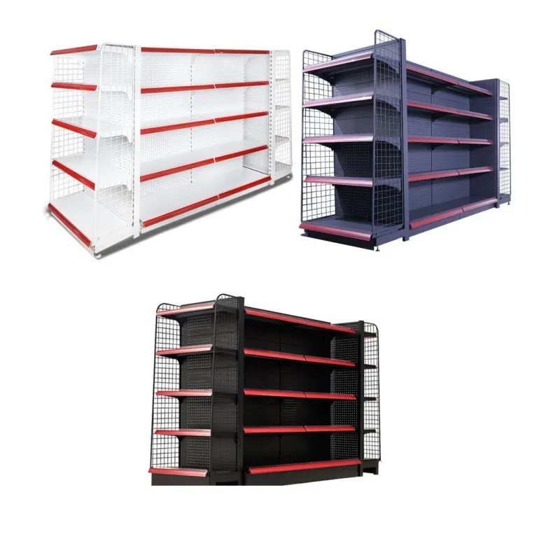 heavy duty supermarket metallic shelves /Store Display Racks /gondola shelving