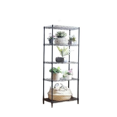 Customized Wholesale GuanRiver clothes rack with wheels wire grid storage shelves cube storage wire hang roof shelves