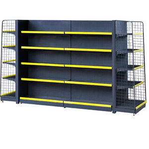 Customized Wholesale GuanRiver Display Shopping Gondola Wooden cabinet For Supermarket Shelves Supermarket Rack Shelf