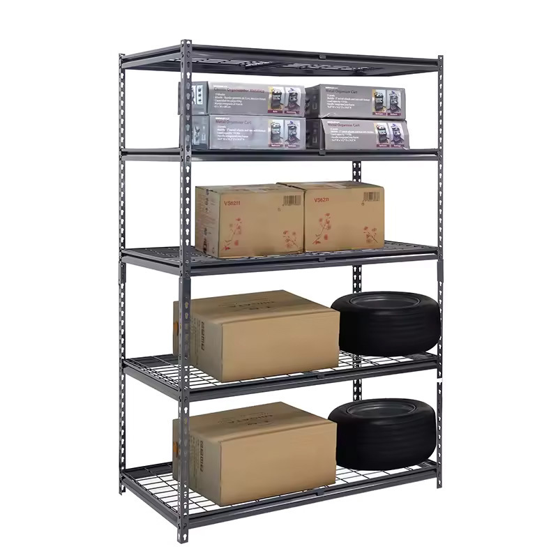 Customized Wholesale GuanRiver 5-tier wire shelving 5 shelves unit metal storage wire shelf rack wire shelf organizer