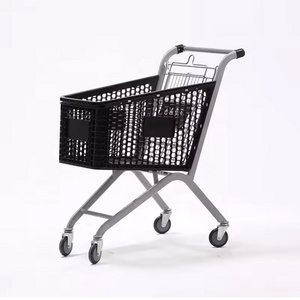 Customized Wholesale GuanRiver shopping carts for retail stores folding shopping hand cart trolley