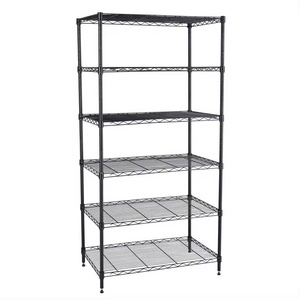 Heavy Duty 5 Tier chrome Metal Storage Wire Shelf Approval Wire Rack Shelving