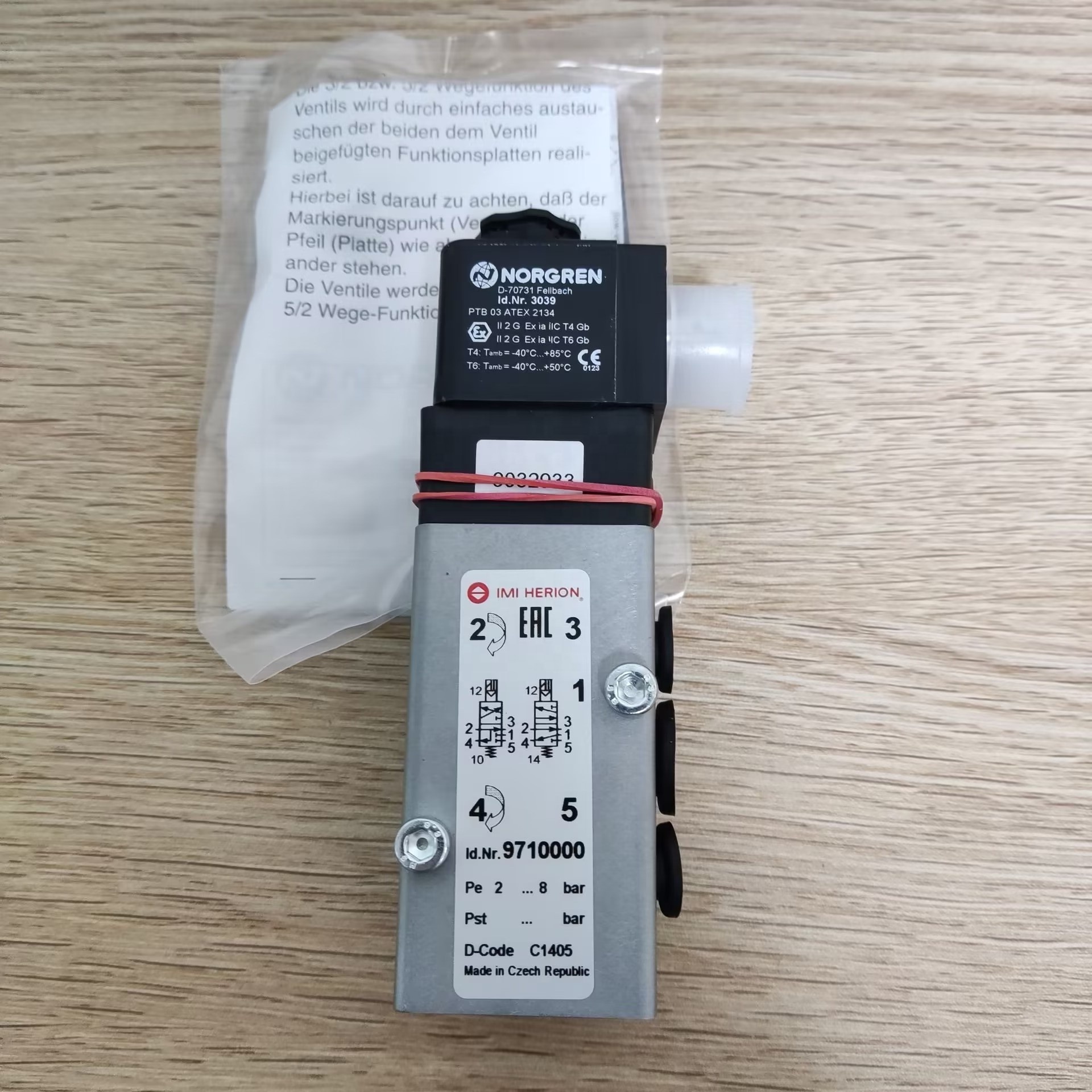 -herion norgren 9710000 solenoid valve