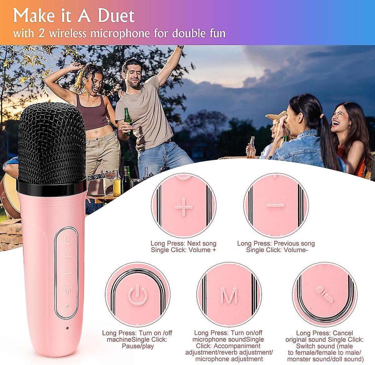 Handheld wireless microphone uhf condenser mic wireless sound system speaker woofer loudspeakers