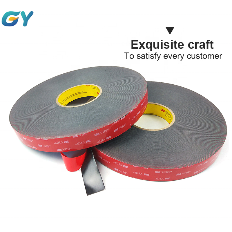 High Sticky Self Adhesive 5925 Industrial Double Sided Acrylic Foam Waterproof Car Tape Gray Spot Supplies Wholesale