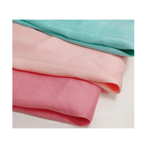 Custom Color Natural Pure Silk Linen Blend Fabric for Women Cloths or Decoration