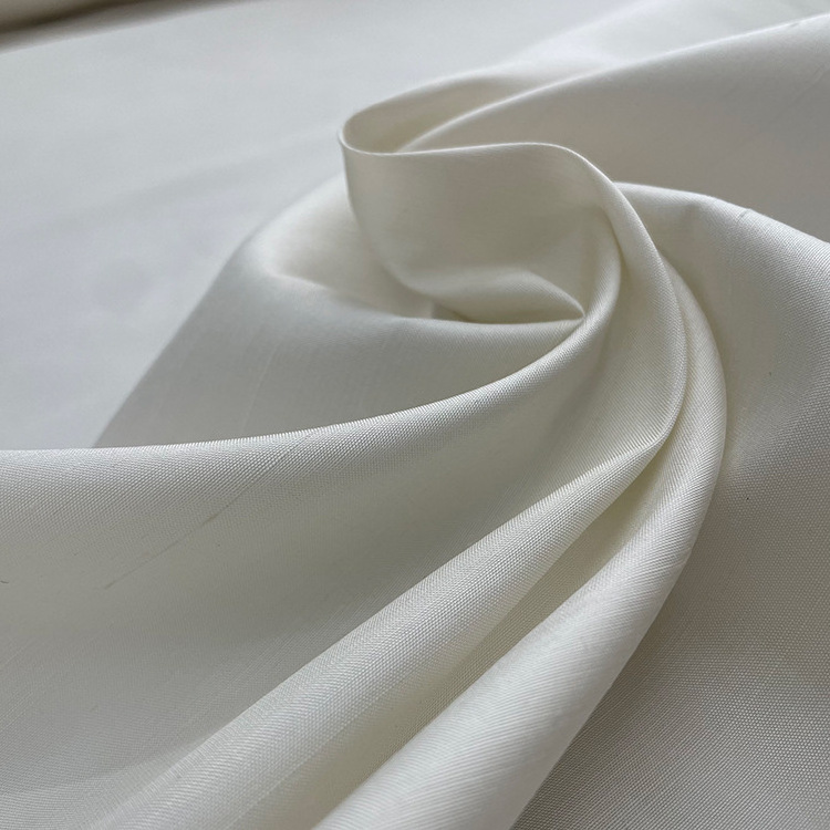 100% Silk Dupion Fabric Yarn Dye Silk Shantung Fabric Doupioni silk