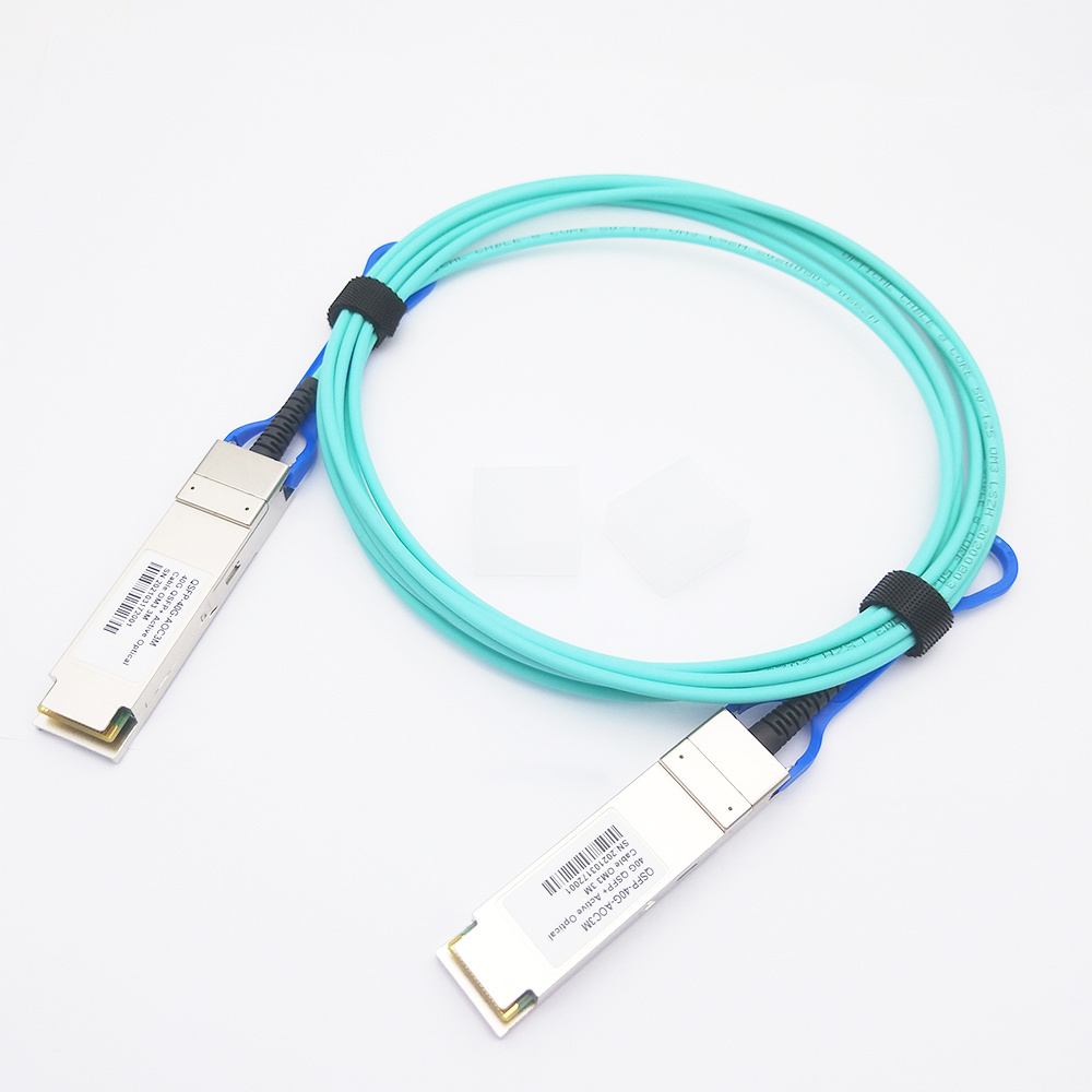 Active Optical Cable SFP 10G /SFP28 25G/ QSFP 40G /QSFP28 100G AOC 1m 3m 5m 10m 15m 20m China Optic Cable