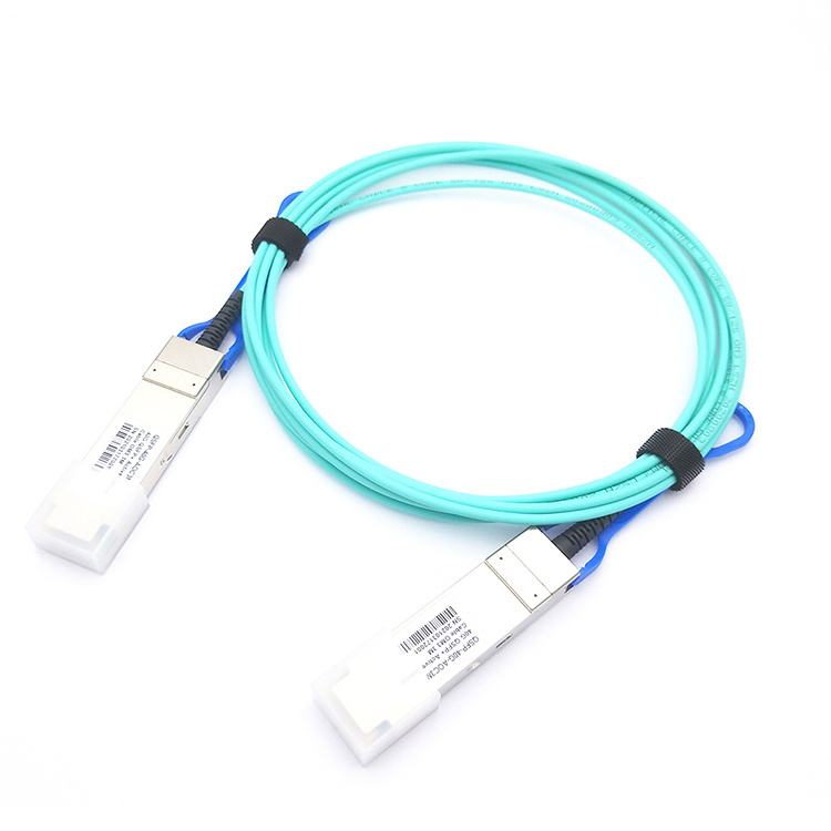 High Speed Qsfp+ Aoc 5m (33ft) Qsfp-40g-Sr 40G Active Optical Cable For Network