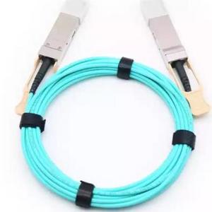 Factory Price Qsfp28 7m 10m 30m(33ft) qsfp-100g-aoc-10m Active Optical Cable