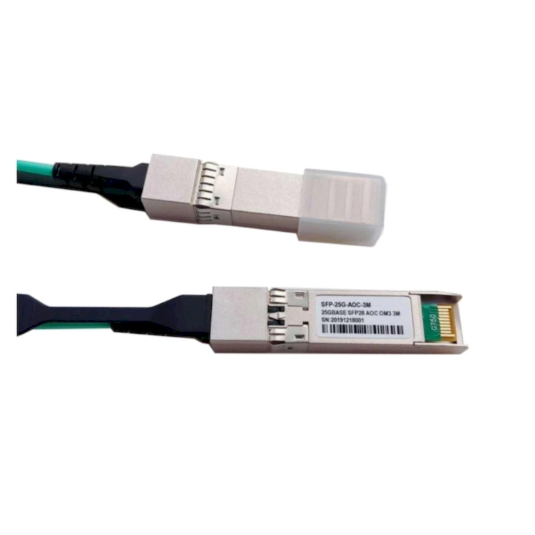 Factory Price High Speed 25g Sfp28 Aoc 7m (33ft) Active Optical Cable