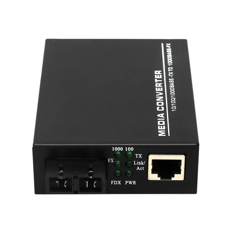 GZ-LINK Outdoor Managed Network Dual Fiber Optic To Rj45 Port 10/100/1000m Fiber Ethernet Giga Cwdm Media Converter