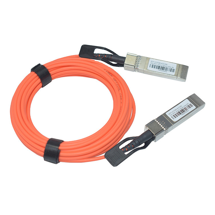 Wholesale High Speed sfp 10g aoc active optical fiber cable 1m (33ft) SFP+ to SFP+ Active Optical Cable