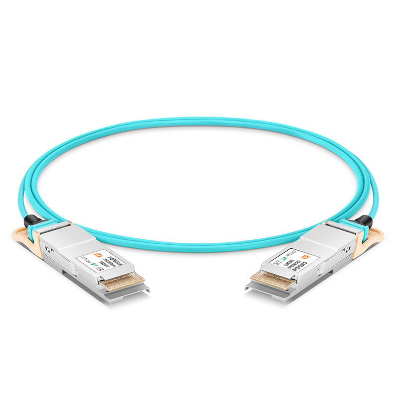 Factory Price Qsfp28 10m (33ft) qsfp-100g-aoc-10m Active Optical Cable