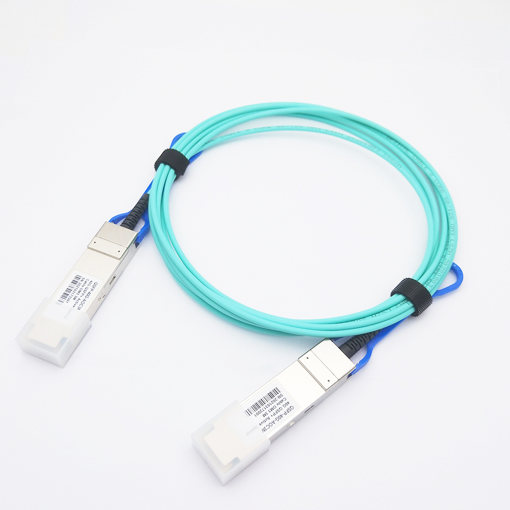 Active Optical Cable SFP 10G /SFP28 25G/ QSFP 40G /QSFP28 100G AOC 1m 3m 5m 10m 15m 20m China Optic Cable