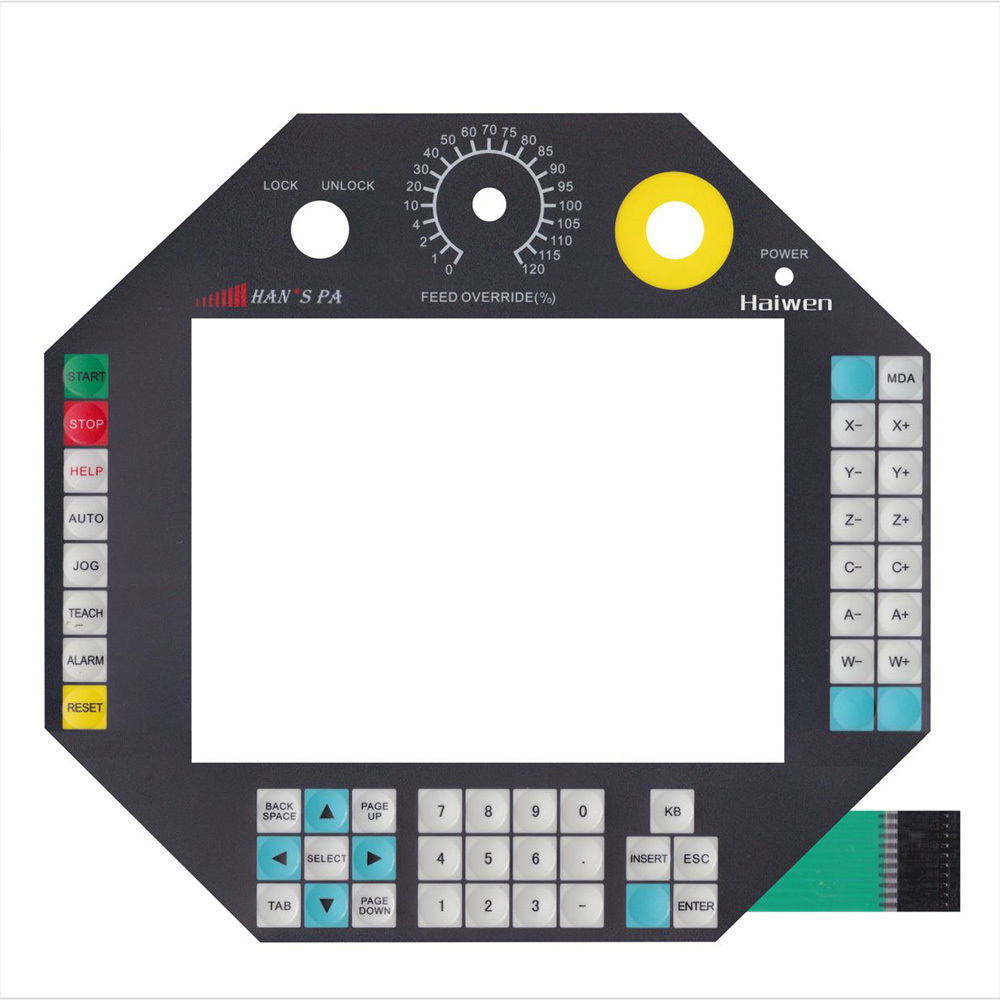 customized membrane keyboard Membrane Keypads and led membrane graphic overlay