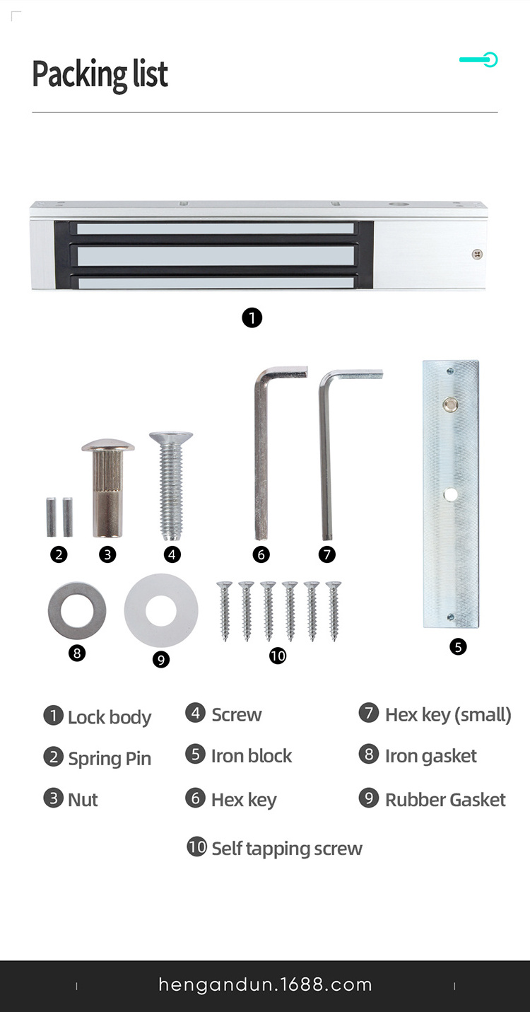 Hidden RFID invisible magnetic cabinet lock card sensor RFID furniture drawer lock