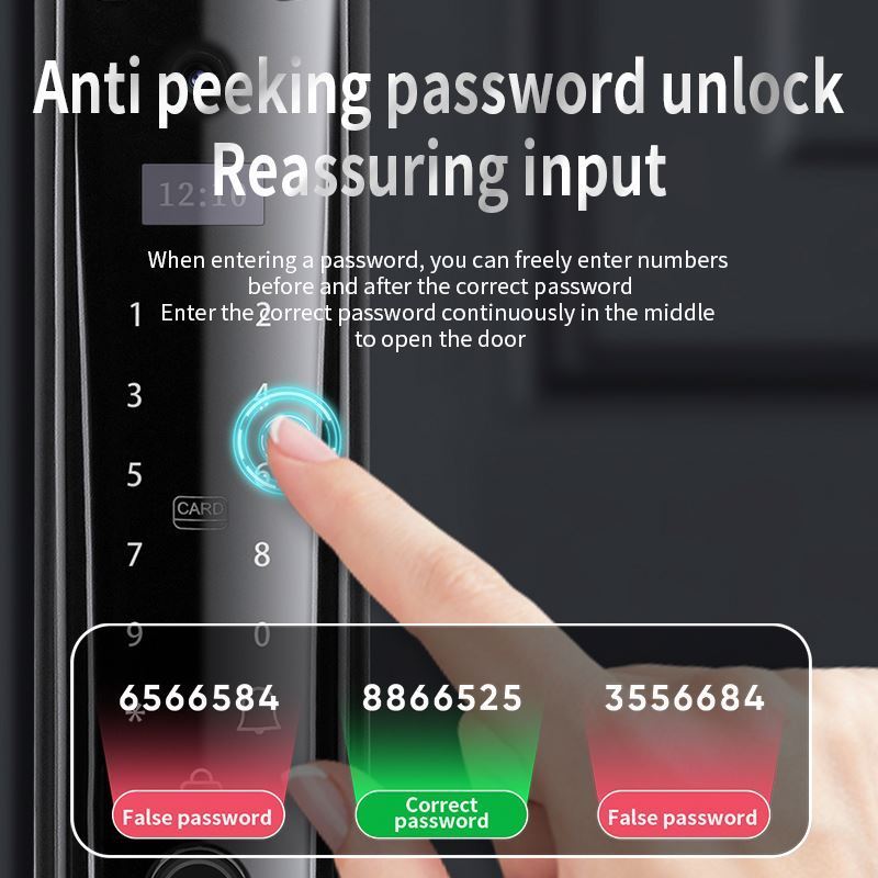 New Design Fingerprint Pad Lock With Great Price