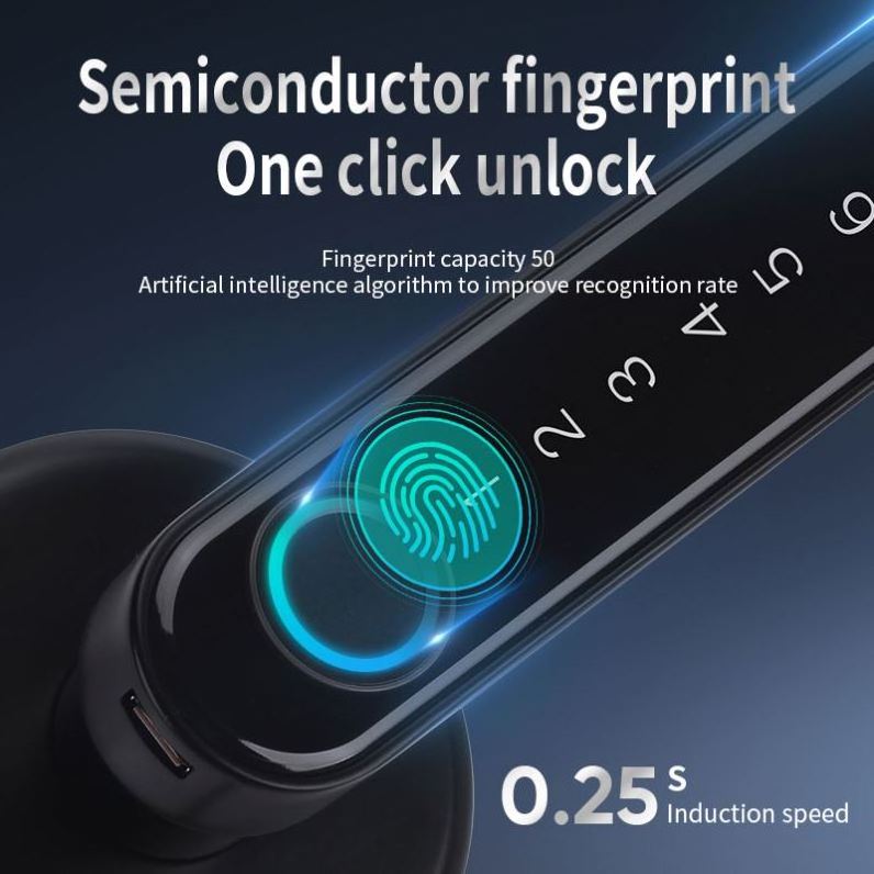 Hot Selling Fingerprint Scanner Door Lock With Low Price