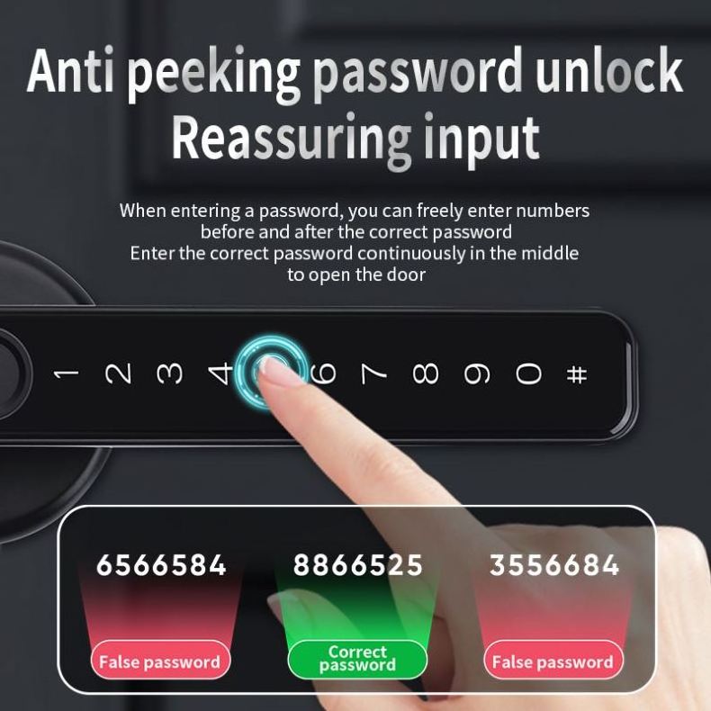 Hot Selling Fingerprint Scanner Door Lock With Low Price