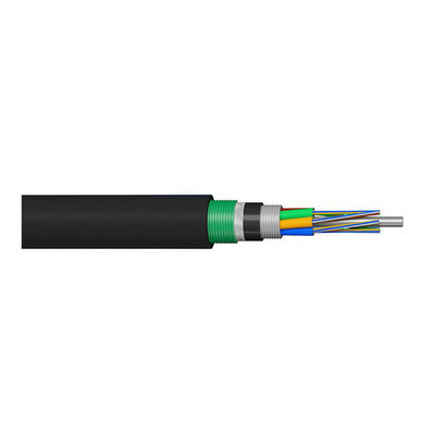 GYTA53 Underground Armored 4-288 Core Outdoor Direct Buried Loose Tube Fiber Optic Cable