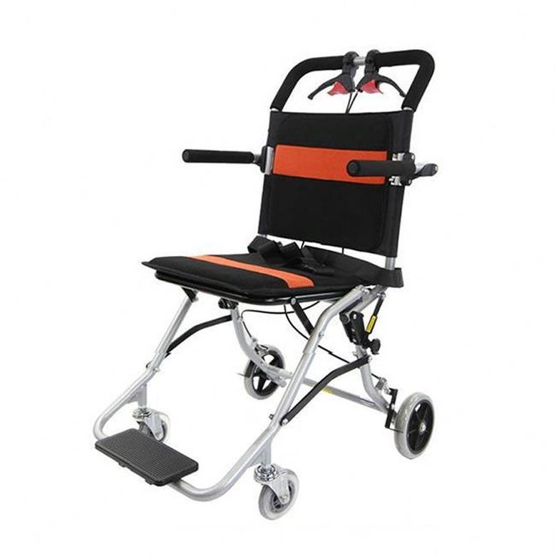 Wheelchair supplier price  steel aluminum hospital home used manual portable folding lightweight wheelchair for sale