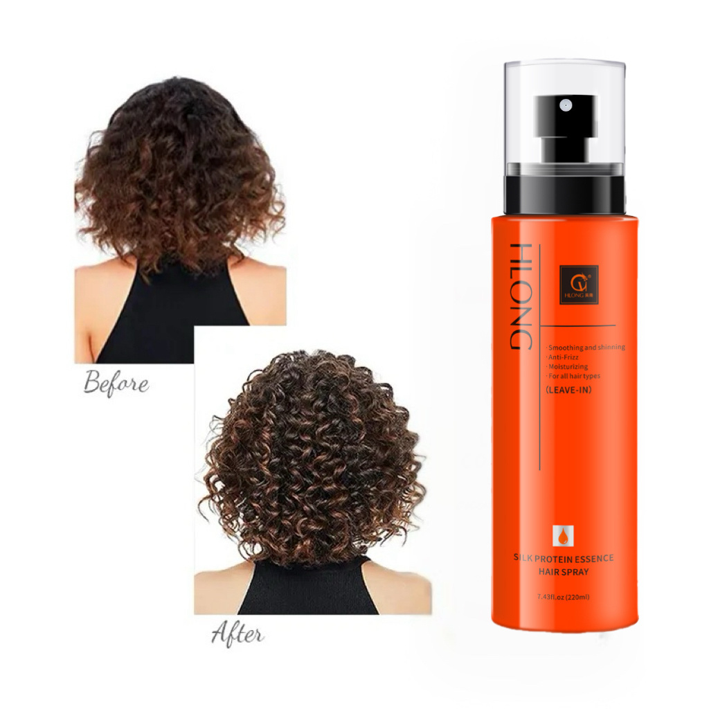 Private label stock oil control fluffy hairspray long lasting quick drying styling spray