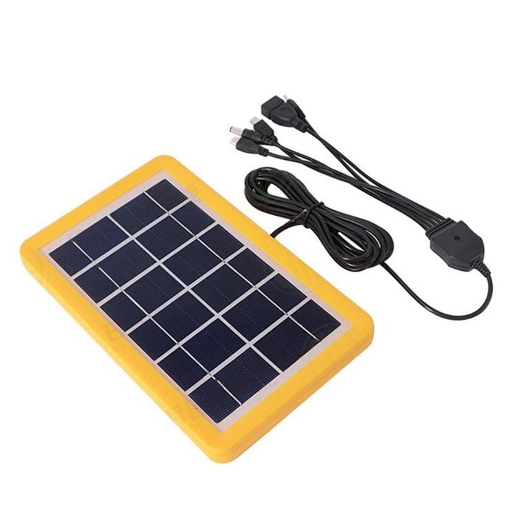 3.5W portable solar phone mobile  panel charger   cell phone solar power charger solar portable mobile