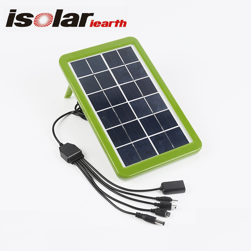 3.5W portable solar phone mobile  panel charger   cell phone solar power charger solar portable mobile