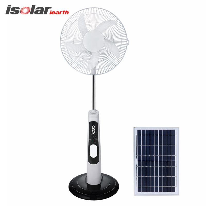 Strength Factory 16 18 Inch Stand Fan Solar Powered Fans For Home