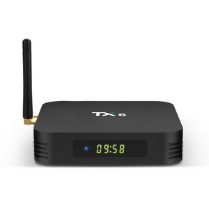 Factory TX6 Allwinner H6 4K Android TV box Quad core Android 9.0 IPTV M3U 4gb+32gb Android Tv Box