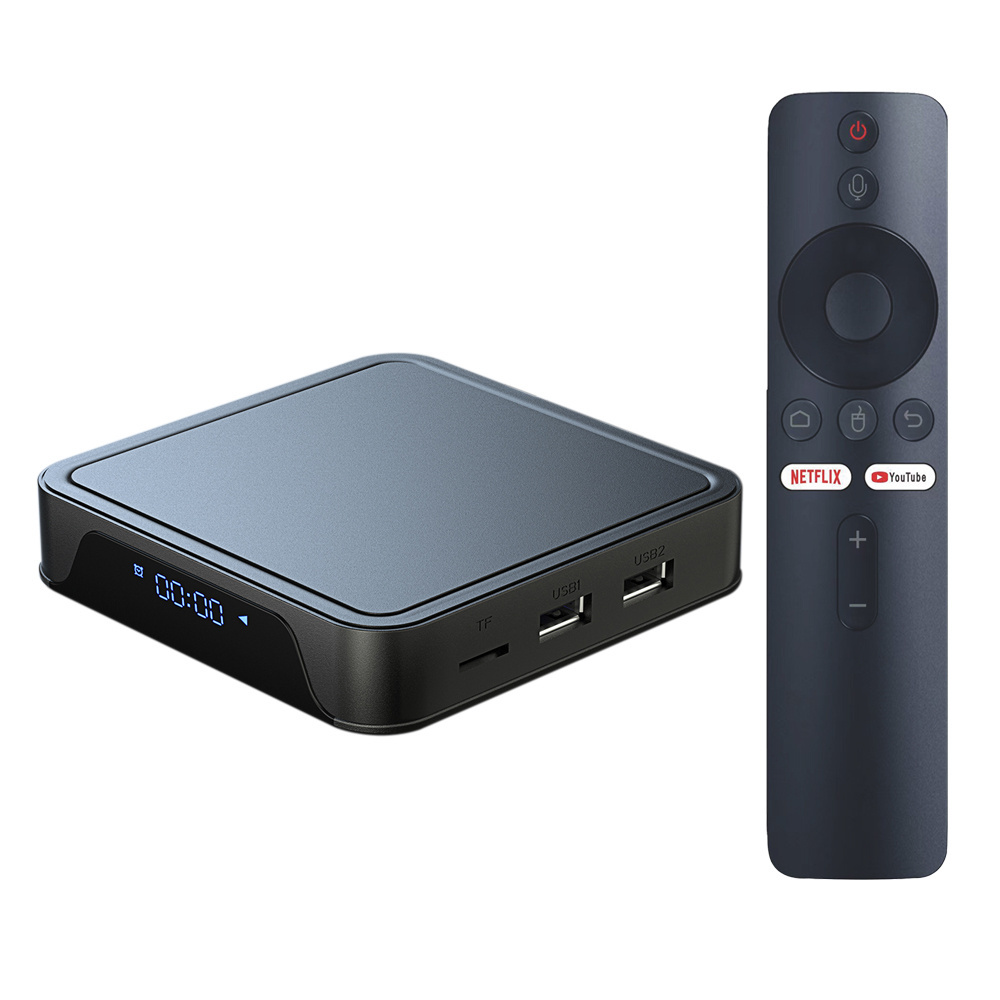 Haoyu 2024 Latest TV BOX TV98 PRO Allwinner H313 Dual Wifi With Voice Remote Control Android 14.0 8K Media Player