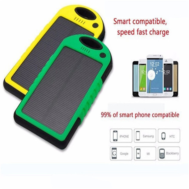 Gadgets 2024 Solar Charger Power Bank Window 5000mAh Capacity Bank Charger