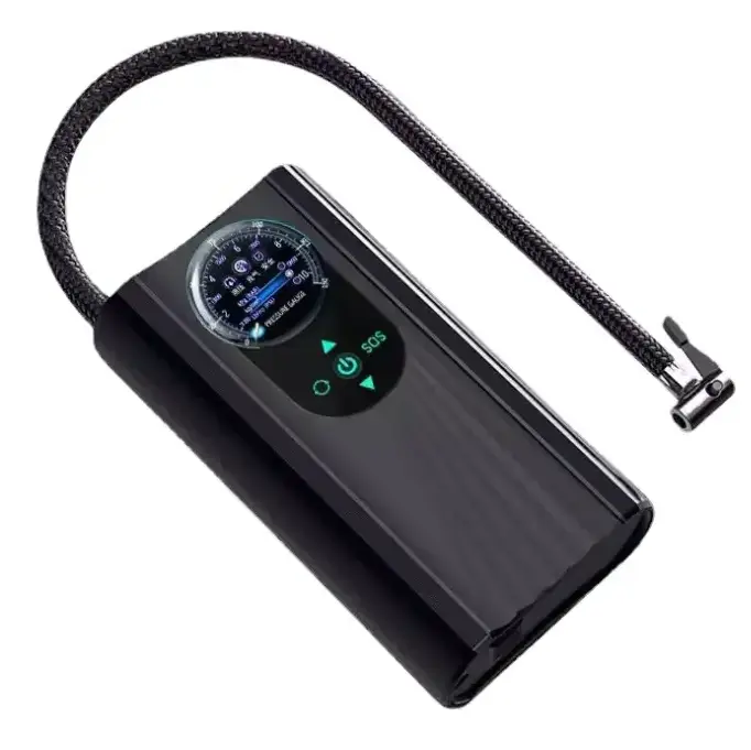 Portable Automatic Tire Inflator Air Compressor 12V Electric Air Pump 150 PSI Bike Pump for Car Tires Bicycles Digital Auto Pump