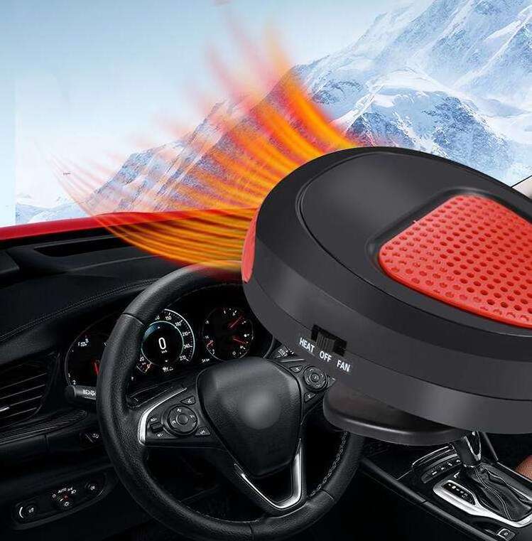 Multi-functional Vehicle Heater 12V 120W Auto Defogger Fast Heating Quickly Defroster 2 in 1 Car Windshield Heater Cooling Fan