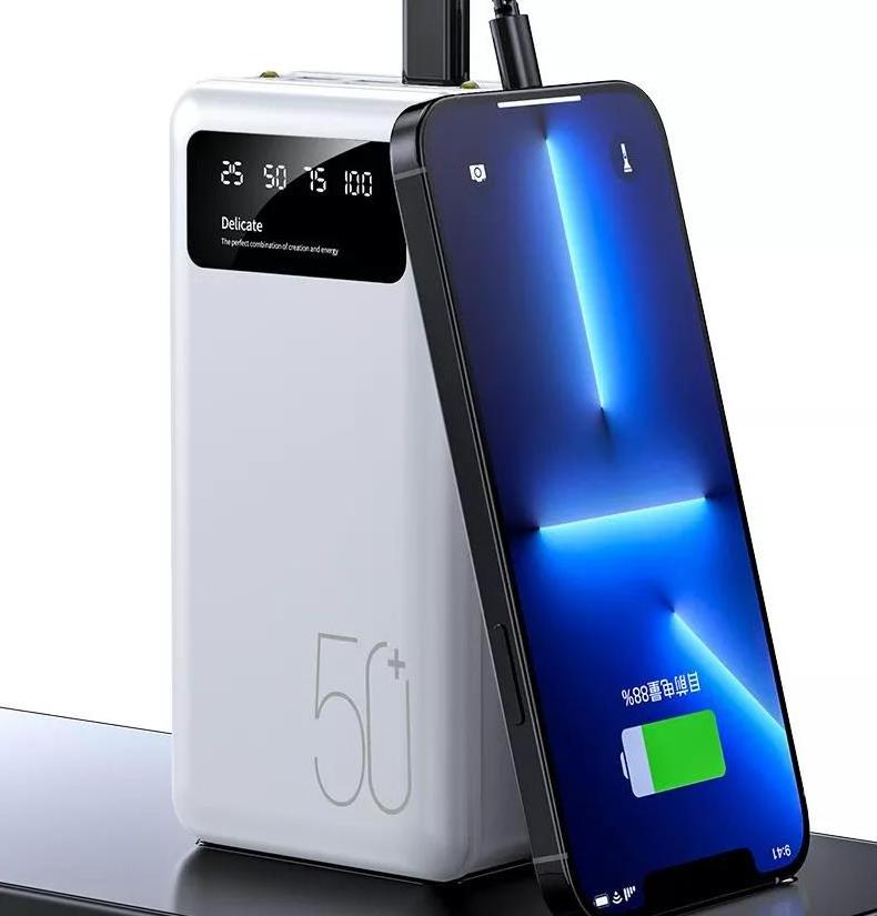 Super High Capacity Power Bank 50000mah  Consumer Electronics Outdoor Fast Charging Power Bank Power Station