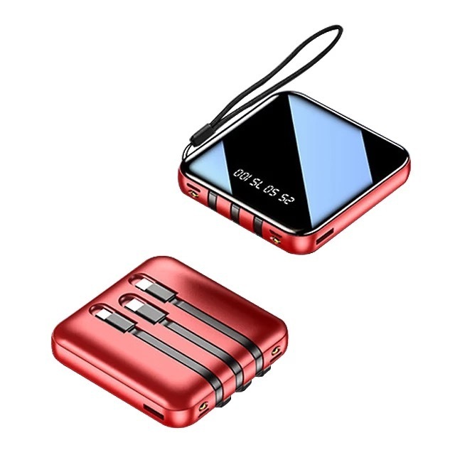 Portable Cell Phone Charger 30000mAh 2USB Ports/Super Bright Flashlight Portable Charger Quick Charge Phone Pad