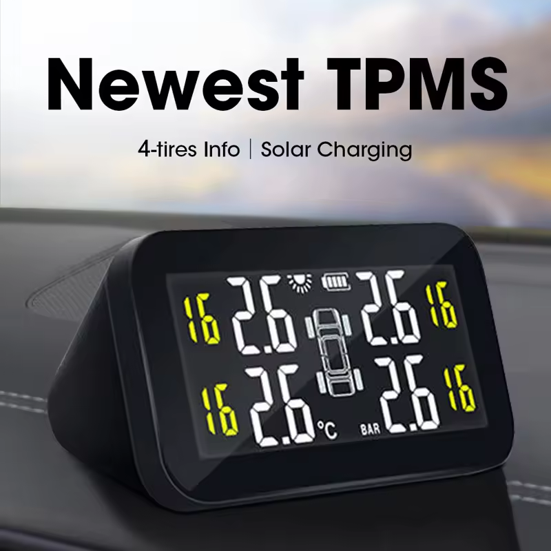 High Quality Wireless Tyre Gauge Digital Tire Pressure Monitoring System Tpms External Sensor Tire Gauges For Cars