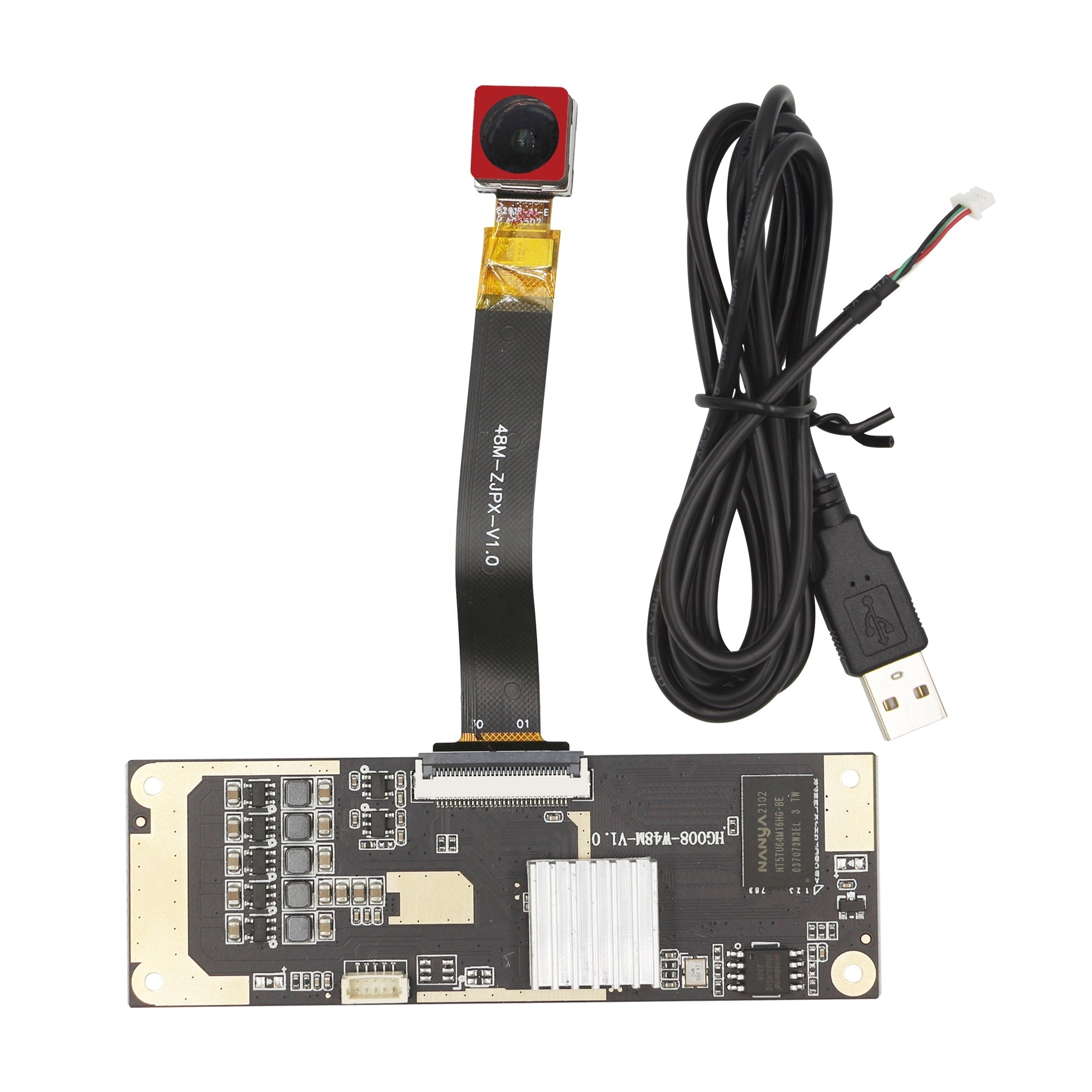 Auto Focus 48MP Cmos camera module Sensor HD USB2.0 UVC Drive-Free Industrial Security Monitoring Camera Module