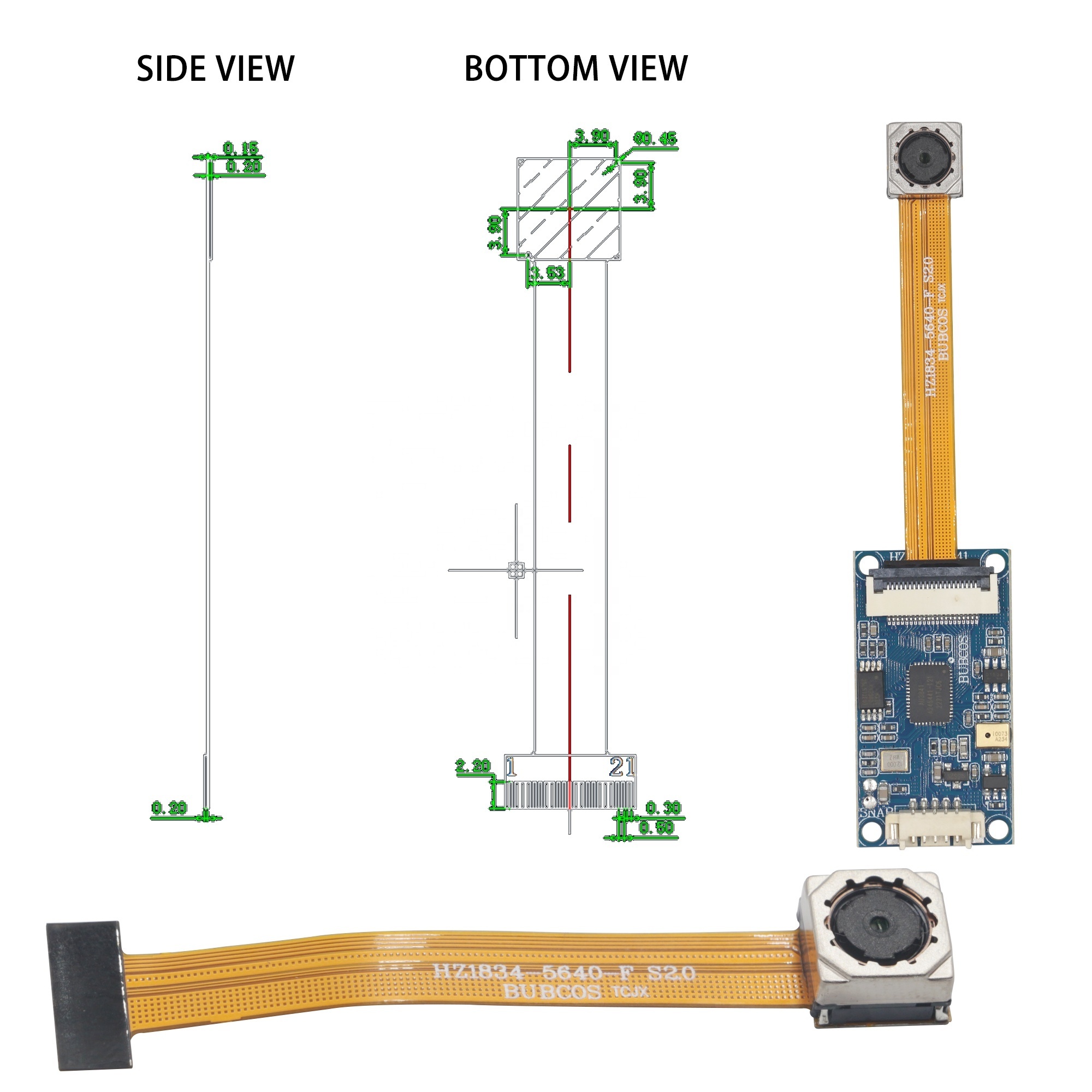 New Arrivals OV5640 5MP Raspberry Pi USB UVC Camera Sensor Module Autofocus PC multimedia Wide Angle Camera Modules