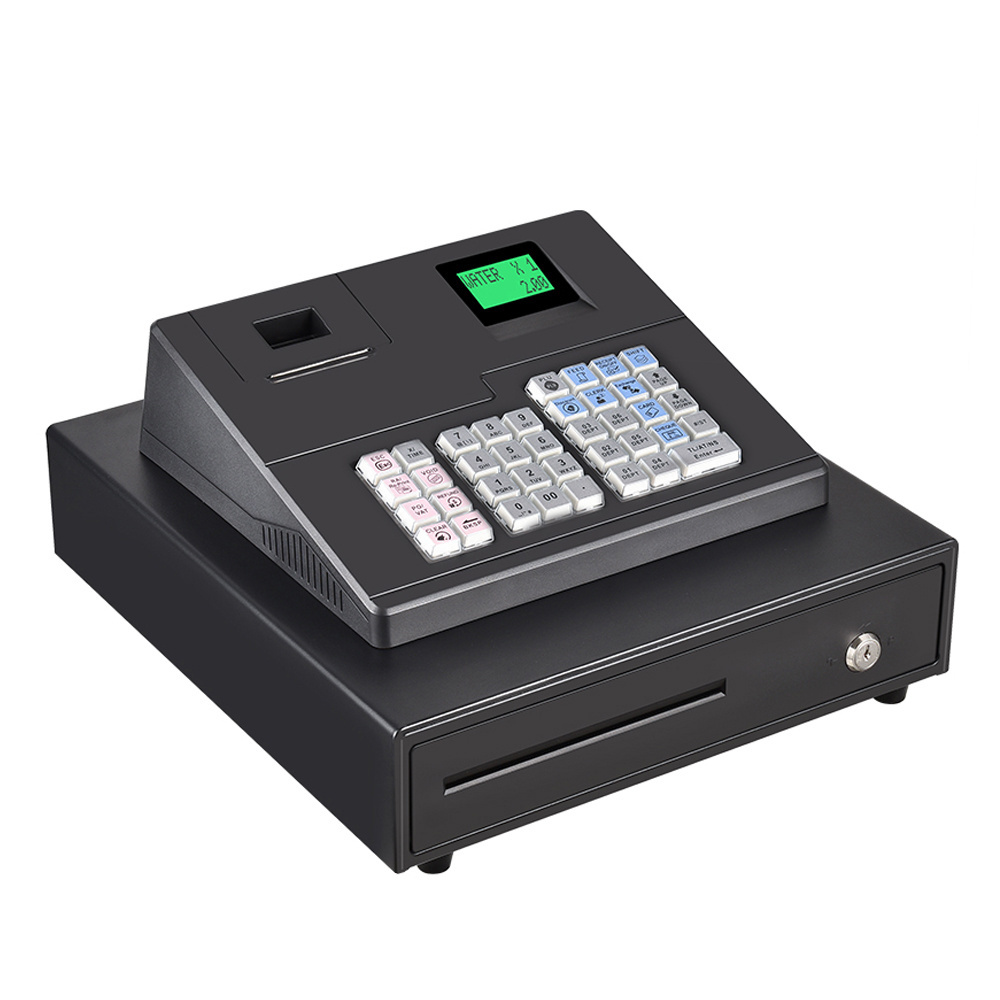 Retail Stores Cash Register Price Checkout Supermarket Smart POS Machine for Small Business ECR600