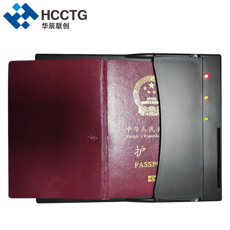 ICAO 9303 Travel Documents Reader MRZ/OCR/RFID Passport Scanner PPR100 Plus